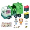 Garbage Truck Playset with Bluey and Bin Man Figures - Multicolor