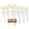Olay In-Shower Body Conditioner for Dry Skin, 8 Fl Oz (Pack of 6)