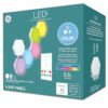 GE LED+ Hexagon Tile Panels with Remote Control (6 Pack)