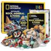 Rock Collection Box for Kids – 300+ Piece Gemstones and Crystals Set