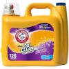 Arm & Hammer Plus OxiClean Liquid Laundry Detergent, Fresh Burst, 128 Loads, 166.5 fl oz