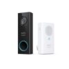 eufy Security Wi-Fi Doorbell Camera, 2K Resolution, No Monthly Fees, Local Storage, Human Detection, Wireless Chime