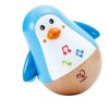 Hape Penguin Musical Wobbler Toy for Kids 6 Months+