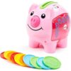 Fisher-Price Laugh & Learn Smart Stages Piggy Bank - Baby Learning Toy