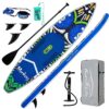 Inflatable Stand Up Paddle Board with Premium Accessories for Adults and Youth