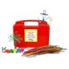 Wikki Stix Traveler - Kids Travel Essential with Red Carrying Case