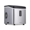 Countertop Ice Maker Machine with 28 lbs. of Ice in 24 Hours, Stainless Steel Design, 3 Ice Cube Sizes, Rapid Production & Insulated Storage
