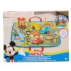 Disney Junior Mickey Mouse Playset, 9-piece Figures and Vehicle Toy Set