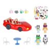 Bluey Vehicle and Figure Pack, Escape Convertible with 4 Figures, Accessories and Sticker Sheet