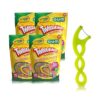 GUM Crayola Twistables Kids Flossers - Designed for Little Hands - Three Fun Fruit Flavors - Easy to Use Kids Floss Picks - 90 ct (4pk)
