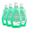 Amazon Basics Mint Mouthwash, Fresh Mint, 1 Liter, 4-Pack