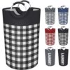 BlissTotes Laundry Basket - Black, Large