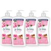 St. Ives Smoothing Hand & Body Lotion for Dry Skin, Rose and Argan Oil, 21 oz (4 Pack)