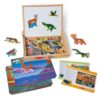 National Parks Wooden Picture Matching Magnetic Game for Kids Ages 3+
