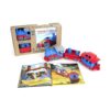 Green Toys Train & Storybook Set - Pretend Play, Motor Skills, Reading