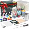 Candle Making Kit with Soy Wax and Jars - DIY for Beginners, Children, Adults - Valentine's Day Gift