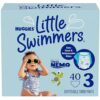 Huggies Little Swimmers Swim Diapers, Size 3, 40 Ct (2 packs of 20)