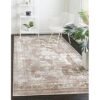 Area Rug - Salle Garnier (5' 3" x 8', Beige/Ivory)