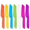 Leking 7-Piece Kids Kitchen Knife Set for Cooking and Cutting - Safe for Kids