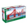 BRIO Double Suspension Bridge - Toy Train Accessory for Kids Age 3+