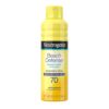 Neutrogena Beach Defense Sunscreen Spray Broad Spectrum SPF 70, 6.5 Oz, Water Resistant, Fast Absorbing, Oxybenzone Free, Lightweight Sun Protection, Face and Body Sunscreen