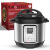 Instant Pot Duo Plus 9-in-1 Electric Pressure Cooker, Slow Cooker, Rice Cooker, Steamer, Sauté, Yogurt Maker, Warmer & Sterilizer, Includes App With Over 800 Recipes, Stainless Steel, 6 Quart