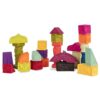 B. toys B. Baby Elemenosqueeze Soft Alphabet Blocks - 26 Blocks - Shapes, Letters & Animals