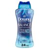 Downy In-Wash Laundry Scent Booster Beads, Balance, Crisp Rain and Blue Eucalyptus, 24 oz