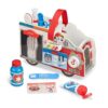 Melissa & Doug PAW Patrol Marshall's Wooden Rescue EMT Caddy - Pretend Play Rescue Kit (14 Pieces)