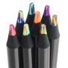Rainbow Jumbo Colored Pencils Set - 8 Pieces