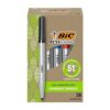 BIC Ecolutions Fine Permanent Markers, 36-Count Pack, Assorted Colors