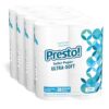 Amazon Brand Presto! Ultra-Soft Toilet Paper, 24 Family Mega Rolls, 6 Count Pack of 4