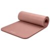 Retrospec Solana Yoga Mat 1" Thick with Nylon Strap - Non Slip Exercise Mat for Home Yoga, Pilates, Stretching, Fitness
