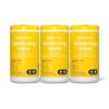 Amazon Basics Disinfecting Wipes, Lemon Scent, 255 Count (3 Packs)