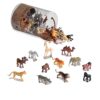 Terra by Battat Wild Creatures Tube - Mini Animal Figurines - 60 Pieces