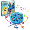 Baby Shark Let's Go Hunt Musical Fishing Game - Educational Toy for Kids 4+