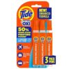 Tide Pen Stain Remover for Clothes, Tide To Go Pen, Instant Stain Remover Pen & Spot Cleaner, Portable & Travel-Friendly, Works on Food & Drink Stains, Fits in Purses & Bags, 3 Count (Pack of 1)