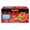 Scotch Soft Touch Kids Scissors, 12 Count Teacher’s Pack, Green