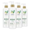 Dove Acne Clear Body Wash with Salicylic Acid and Bamboo Extract, 4 Pack