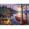 Canoe Lake 1000-Piece Jigsaw Puzzle