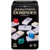 Double Twelve Dominoes Set in Storage Tin for Families and Kids Ages 8 and Up