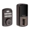 Kwikset Bluetooth Programmable Keypad Door Lock Deadbolt, Venetian Bronze