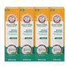 ARM & HAMMER Essentials Fluoride Toothpaste, 4 Pack, Fresh Mint