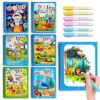 Water Coloring Books for Toddlers (6 Pack)