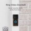 Ring Video Doorbell - 1080p HD Video, Motion Detection, Easy Installation - Venetian Bronze