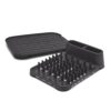 Rubbermaid Dish Drying Rack with Drainboard, Raven Grey