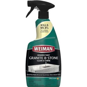Weiman Disinfectant Granite Daily Clean & Shine, 24 Fl Oz (Pack of 1)