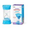 Jumbo 1 Minute Sand Timer with Soft Rubber End Caps
