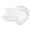 Zak Designs Melamine Dinnerware Set, 12-Piece, Service for 4