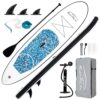 FEATH-R-LITE Inflatable Ultra-Light 10'×31''/10'6''×33'' Stand Up Paddle Board for All Skill Levels with Premium SUP Paddleboard Accessories,Non-Slip Comfort Deck for Youth & Adults